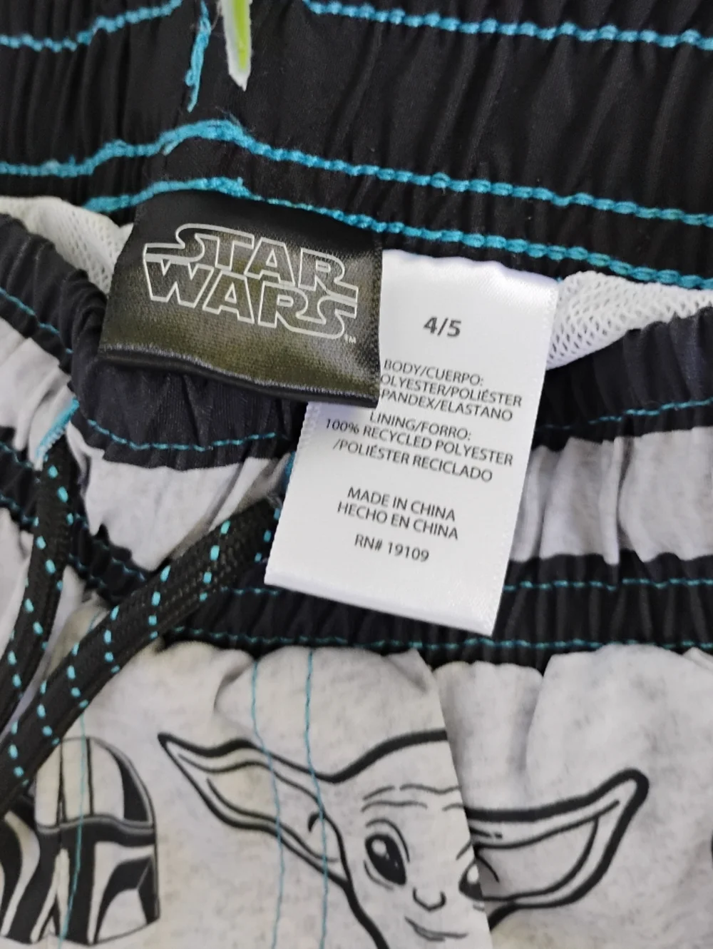 Star Wars Swim Set KIDS XS/Small Size 4 - 5 NEW WITH TAGS & Free Swim Goggles
